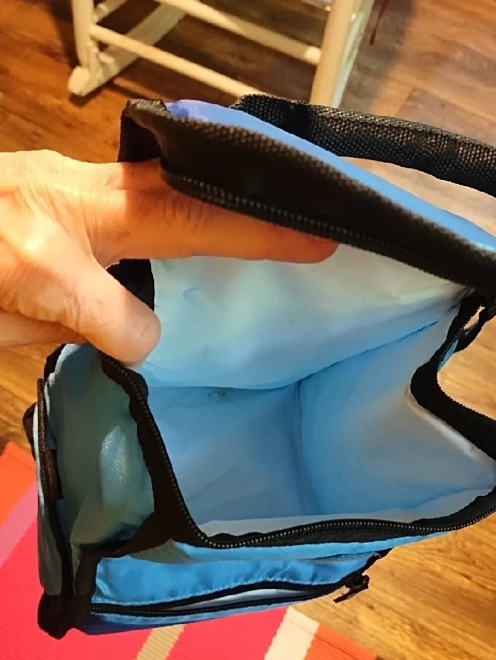 Arctic Zone Blue Insulated Toiletry/Toiletry Bag with Front Pocket